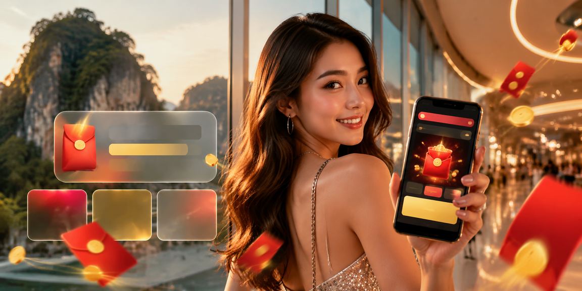 Antara muka promosi hadiah sampul merah di t33 Ipoh